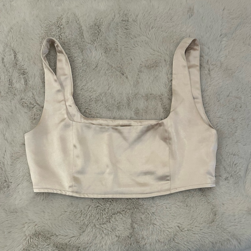 Silk Bra Top